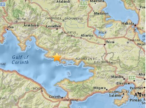 希腊中部沿海地区发生4.6级地震 雅典有震感