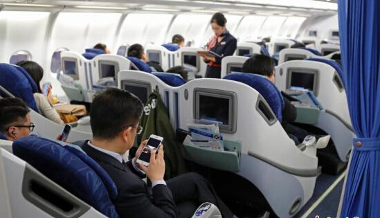 中国航企纷纷宣布“空中开机” 机舱Wi-Fi迎来春天