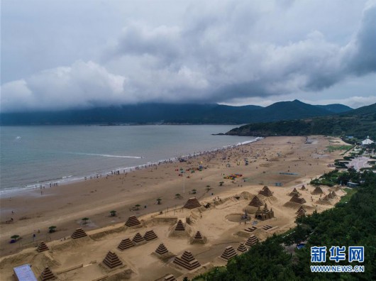 浙江舟山：“碧海金沙”朱家尖迎来暑期旅游旺季