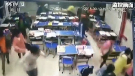 陕西宁强县发生5.3级地震：多地有震感 学生撤离迅速