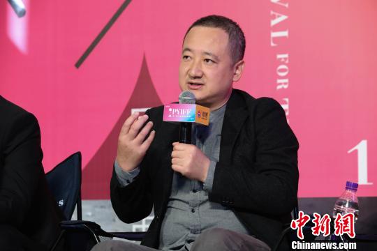 著名导演、编剧韩杰。组委会提供