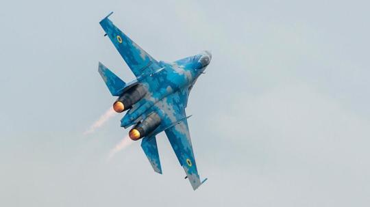 乌克兰一架苏-27战机军演坠毁 一名美国军人遇难